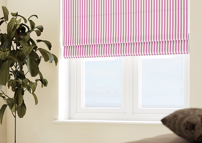The British Stripe Co. Catherine, Notting Hill No.3 - Twist&Fit Roman Blind - Image 5